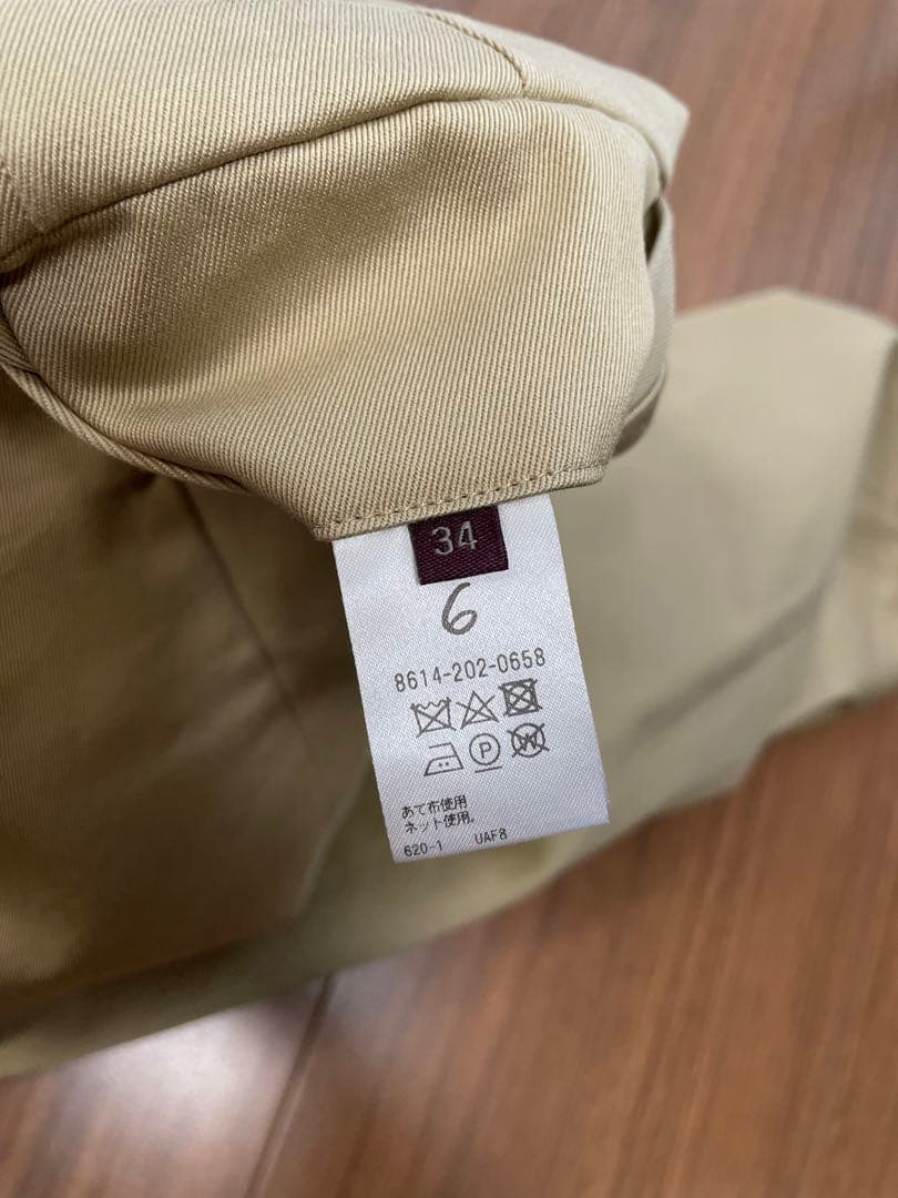 ＜6(ROKU)＞コットン チノ パンツ 34