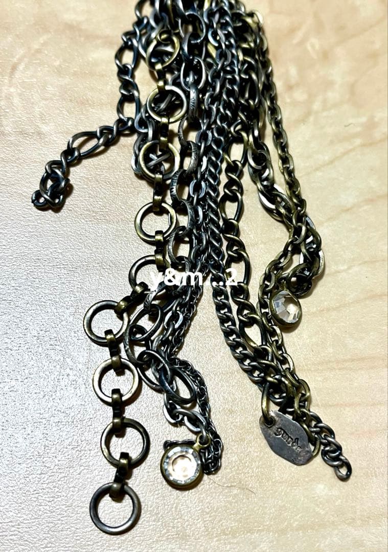 gunda ガンダ ピアス ロングチェーン2個 両耳用 LGB hyde 14