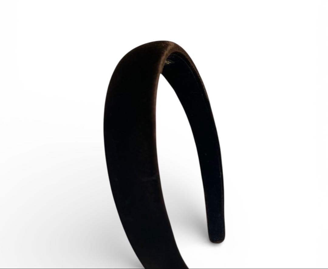 alexandre de paris カチューシャベロア　ブラウン