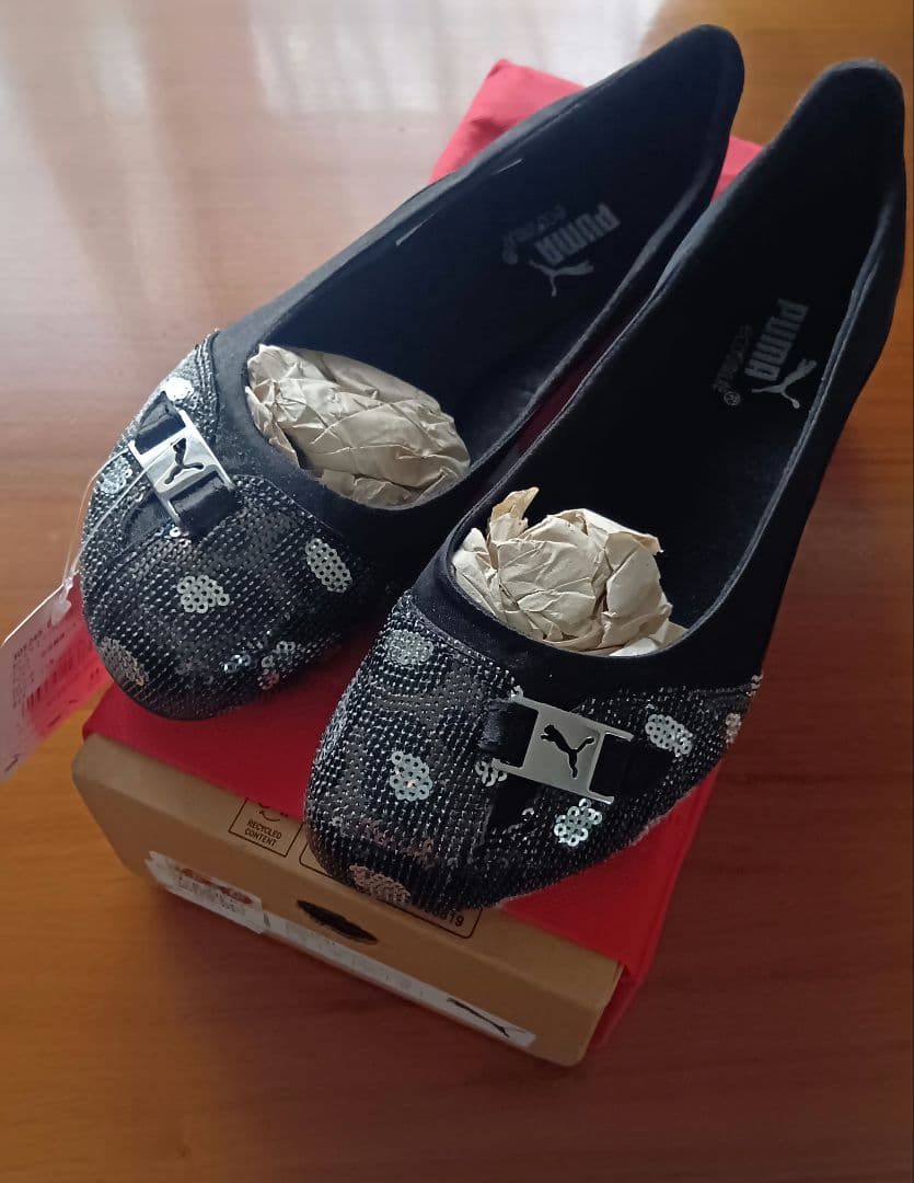 未使用 箱タグ付 プーマ フラットシューズ PUMA サバデラ II 23.0