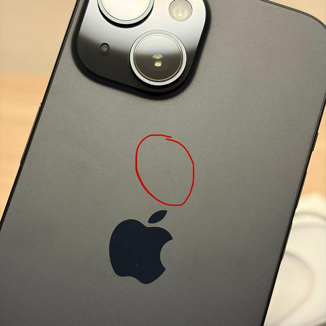 【極美品】iPhone15 128GB ブラック SIMフリー