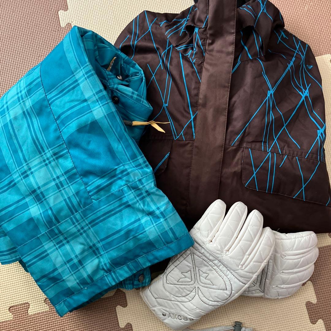 レディース　ロキシー　ミストラル　スノボー　ウェアセット　グローブのおまけ付き