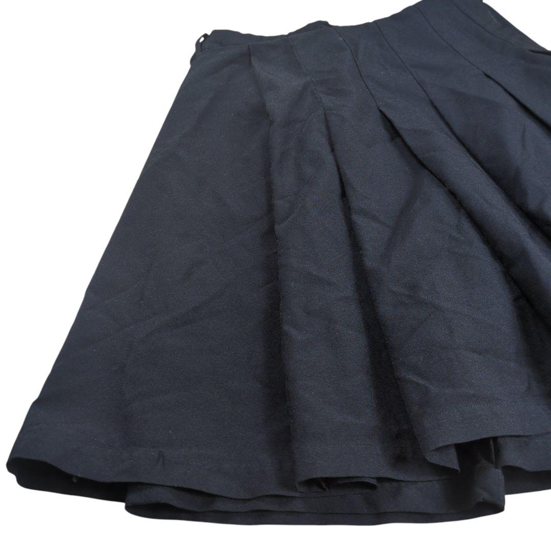 【希少】ブラックコムデギャルソン プリーツ エステルラップショートパンツ