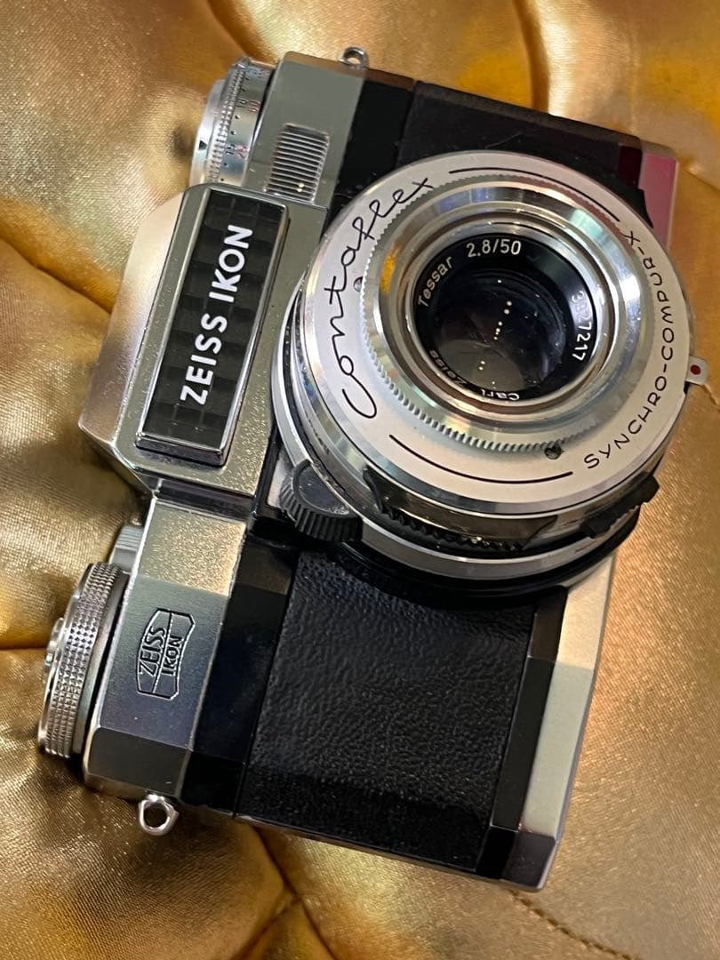 Contaflex Super BC + Tessar 50mm 動作品