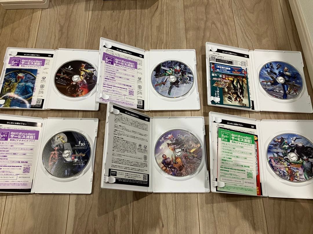 仮面ライダーダブル　DVDセット