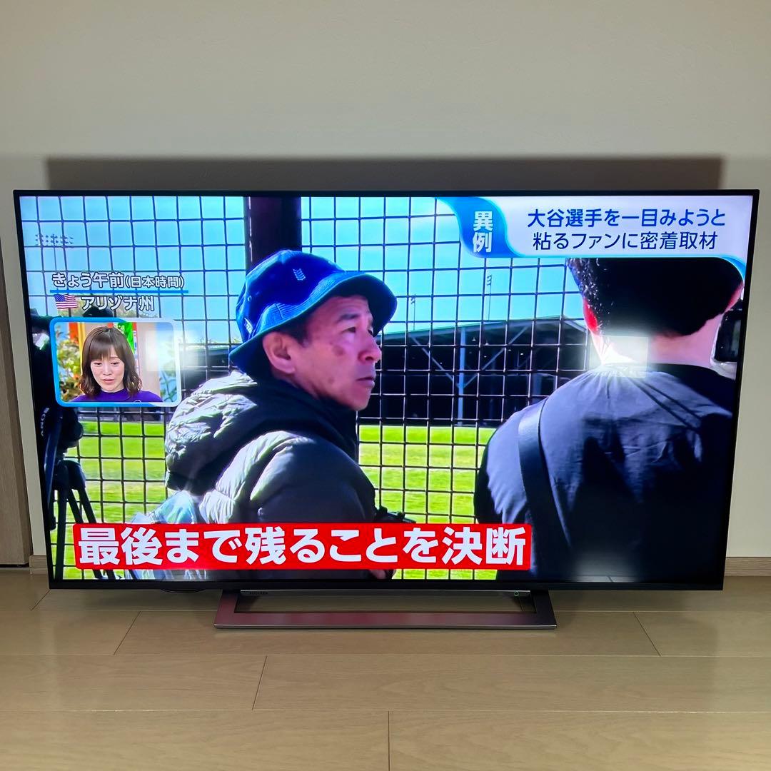 【美品】2020年製 TOSHIBA 4K REGZA 55M530X