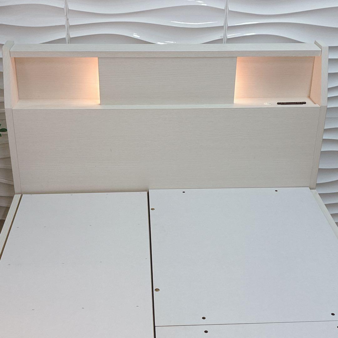 ◇大阪府 神戸市 配達料無料！◇ニトリ◇アザン◇収納付ベッドフレーム◇シングル◇