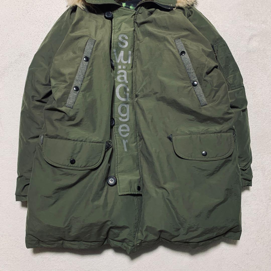 SWAGGER N-3B ダウンジャケット フライトジャケット L スワッガー