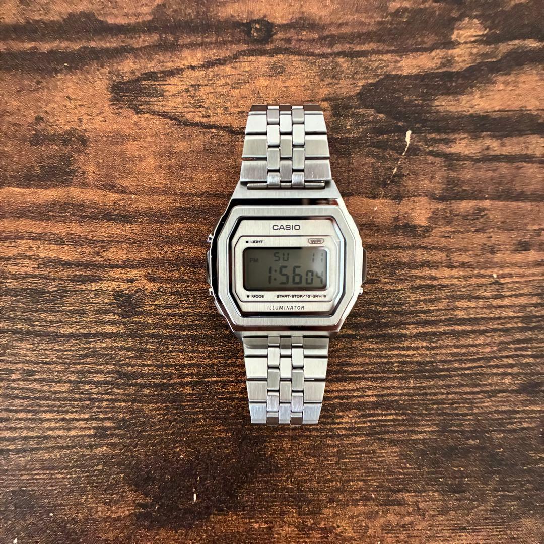 CASIO プレミアムシリーズ A1000A-7JF シルバー