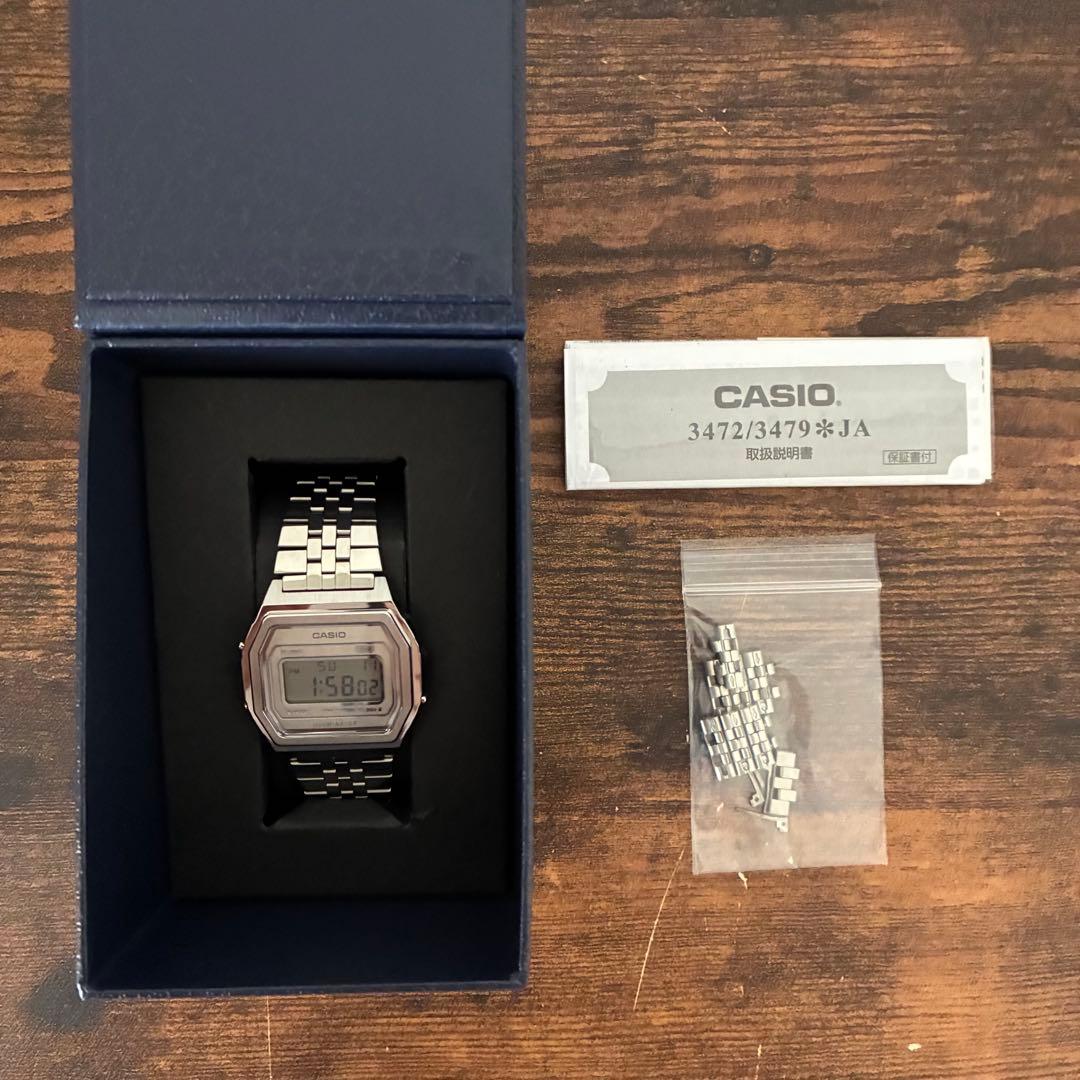 CASIO プレミアムシリーズ A1000A-7JF シルバー