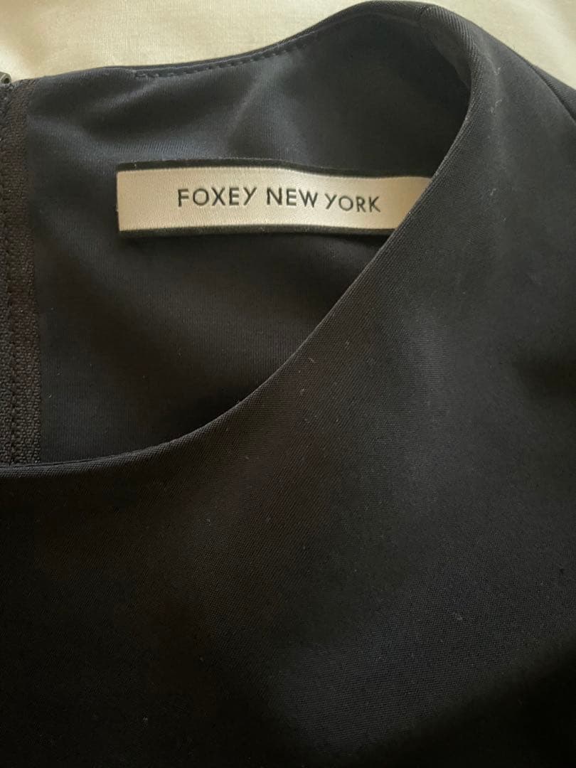 フォクシーNY ワンピースミッドナイトブルー　40