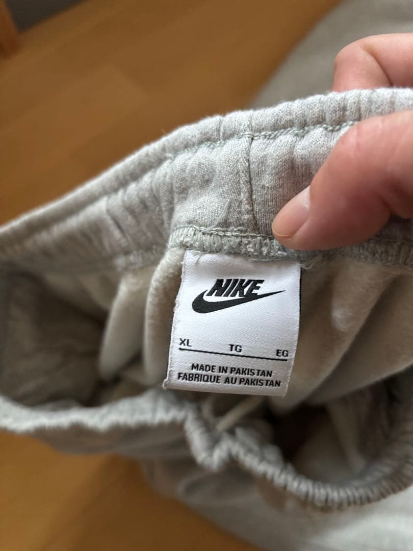 NIKE stussy グレー スウェットパンツ XL