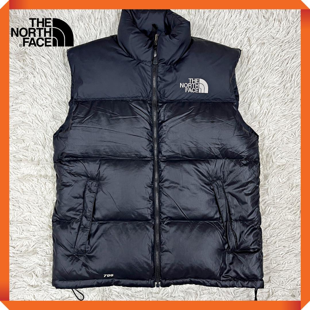 THE NORTH FACE ダウンベスト 700フィル ブラック メンズ M