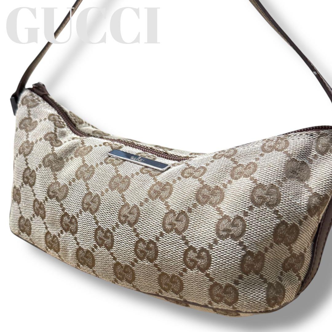 美品✨GUCCI グッチ GG アクセサリーポーチ バッグ Vintage