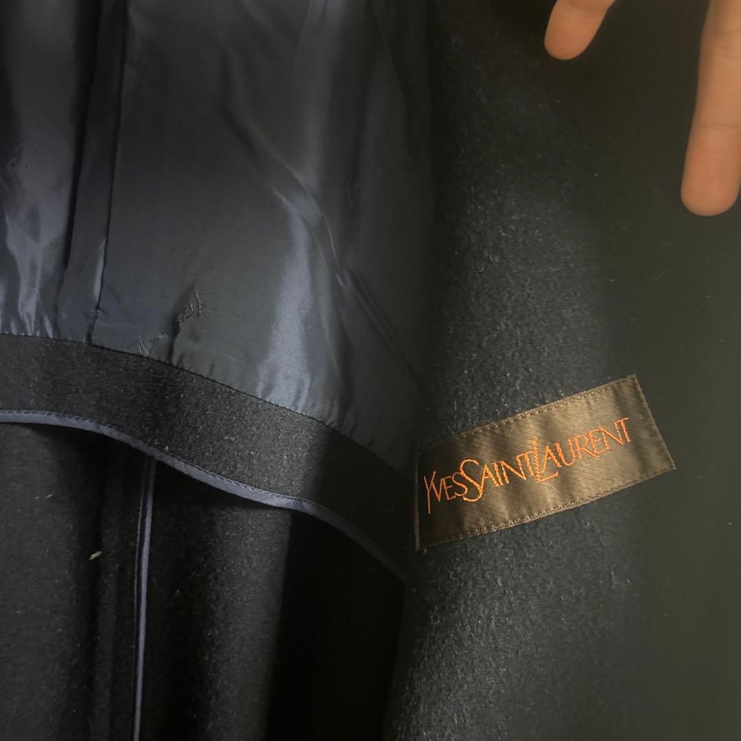 Yves Saint Laurent ネイビートレンチコート