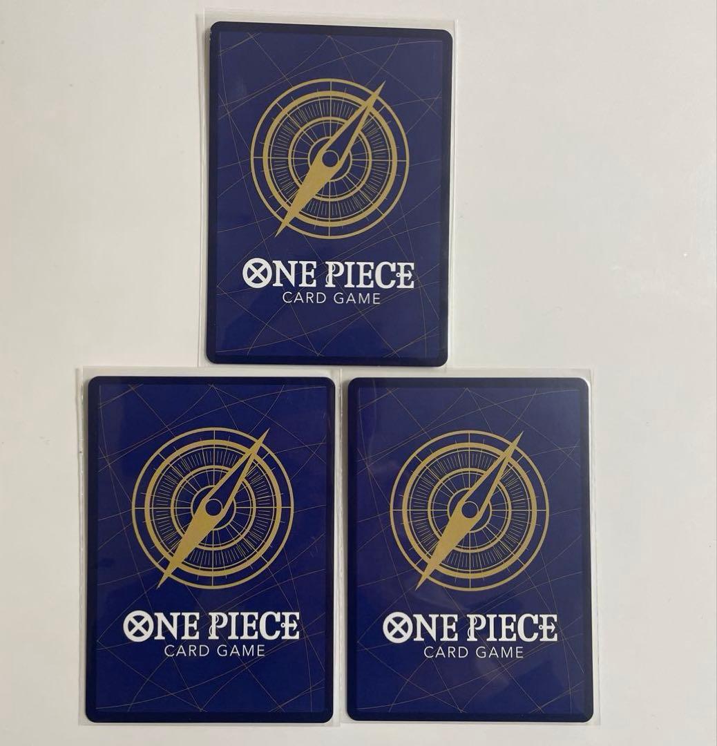 ワンピースカード　ルフィ　ジャンプ　プロモカード　3枚