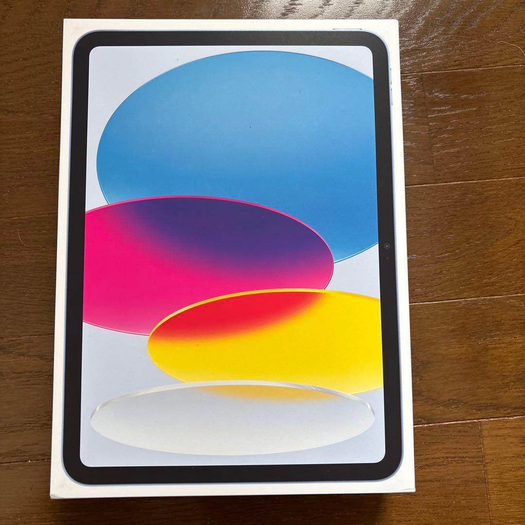 新品未開封　Apple iPad A16 MD4A4J 128GB ブルー