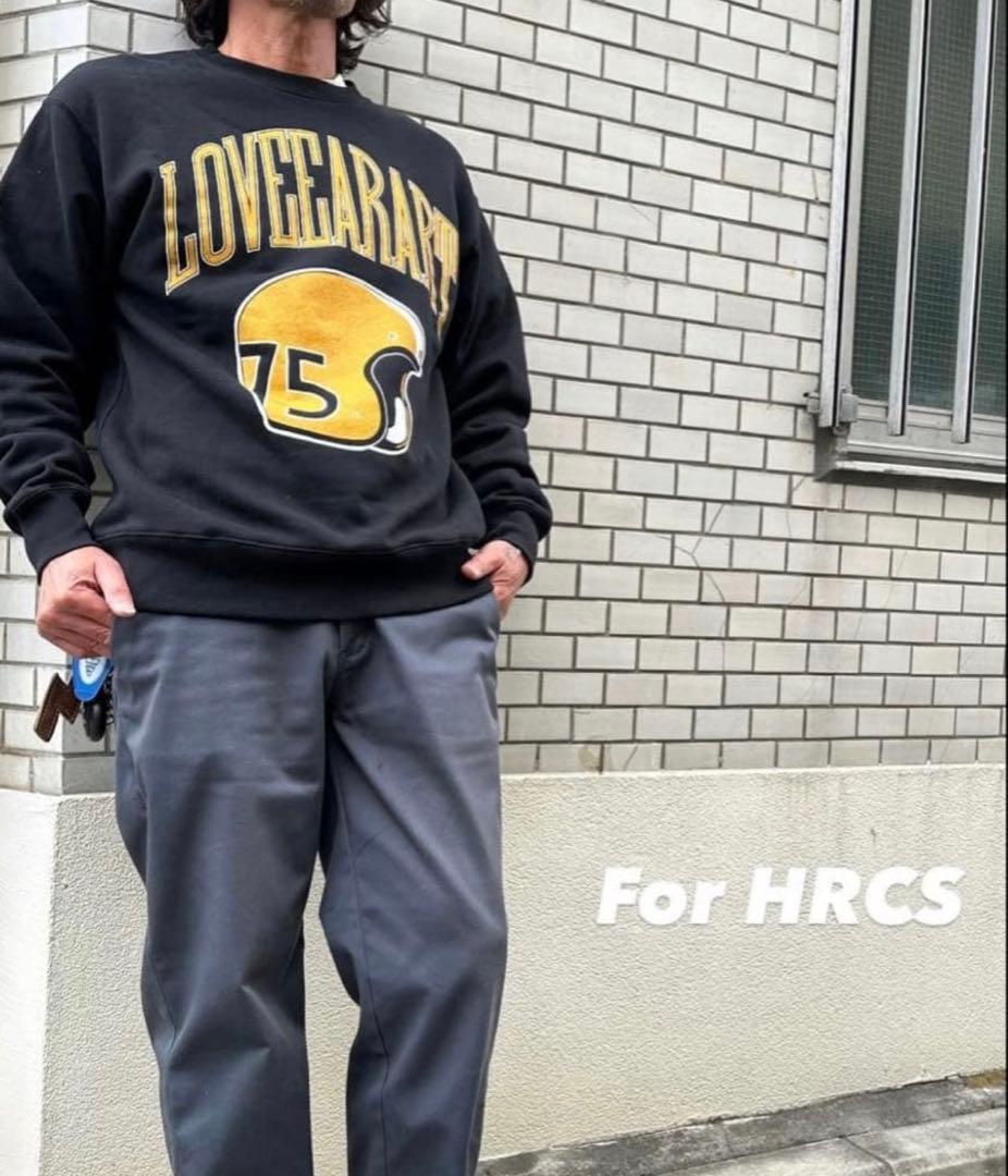 love ear art スウェット Lラブイヤーアート　キムタク　長瀬智也