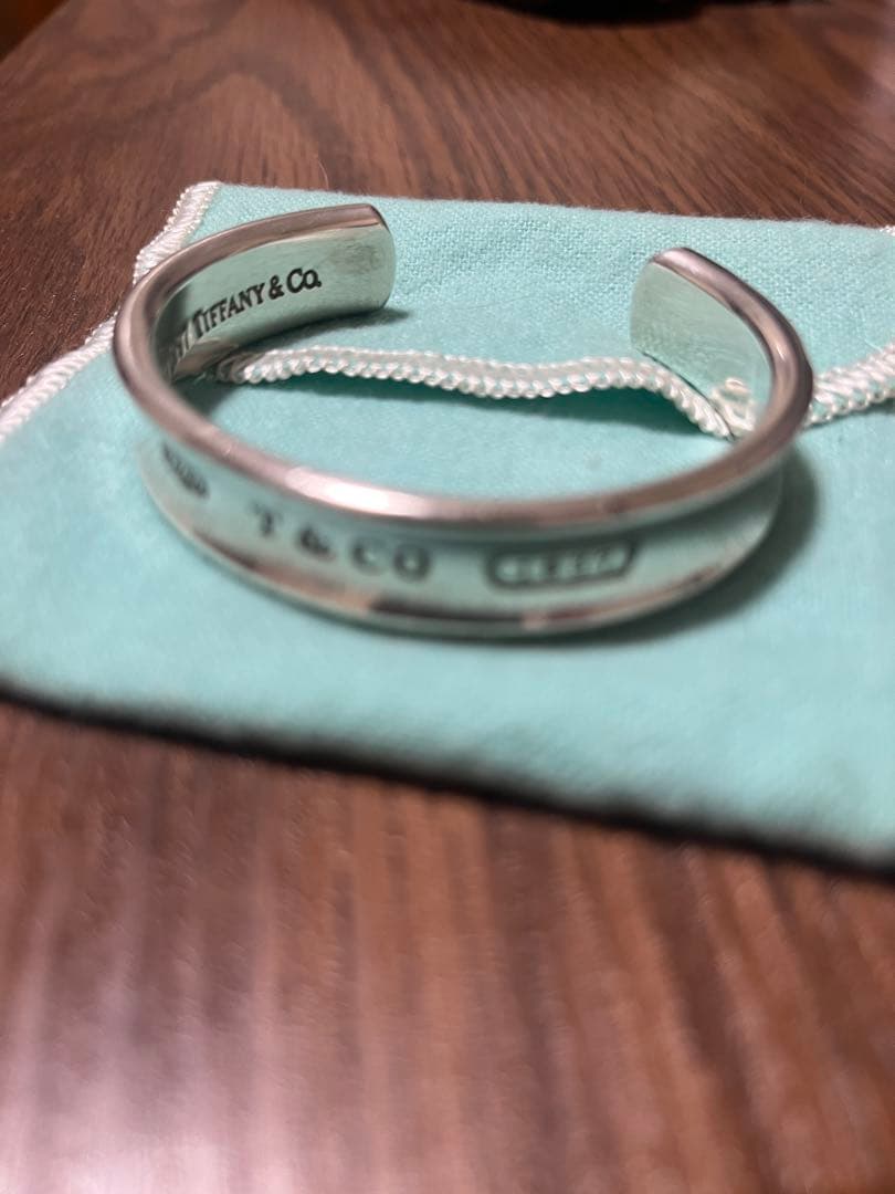 Tiffany & Co. シルバーバングル★ １８３７　ナローカフ　バングル