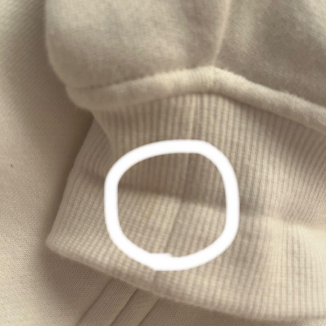 GALFY ピカピカ骨骨パーカー 大型犬 ホワイト