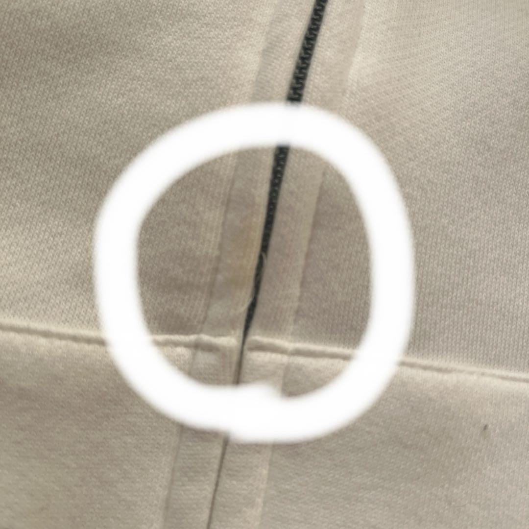 GALFY ピカピカ骨骨パーカー 大型犬 ホワイト