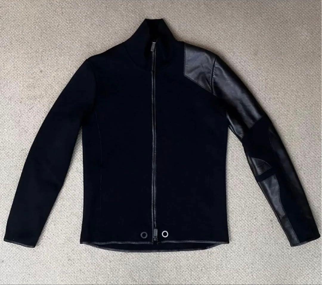 Bally 袖レザー　ドライバーズニット　03〜06頃