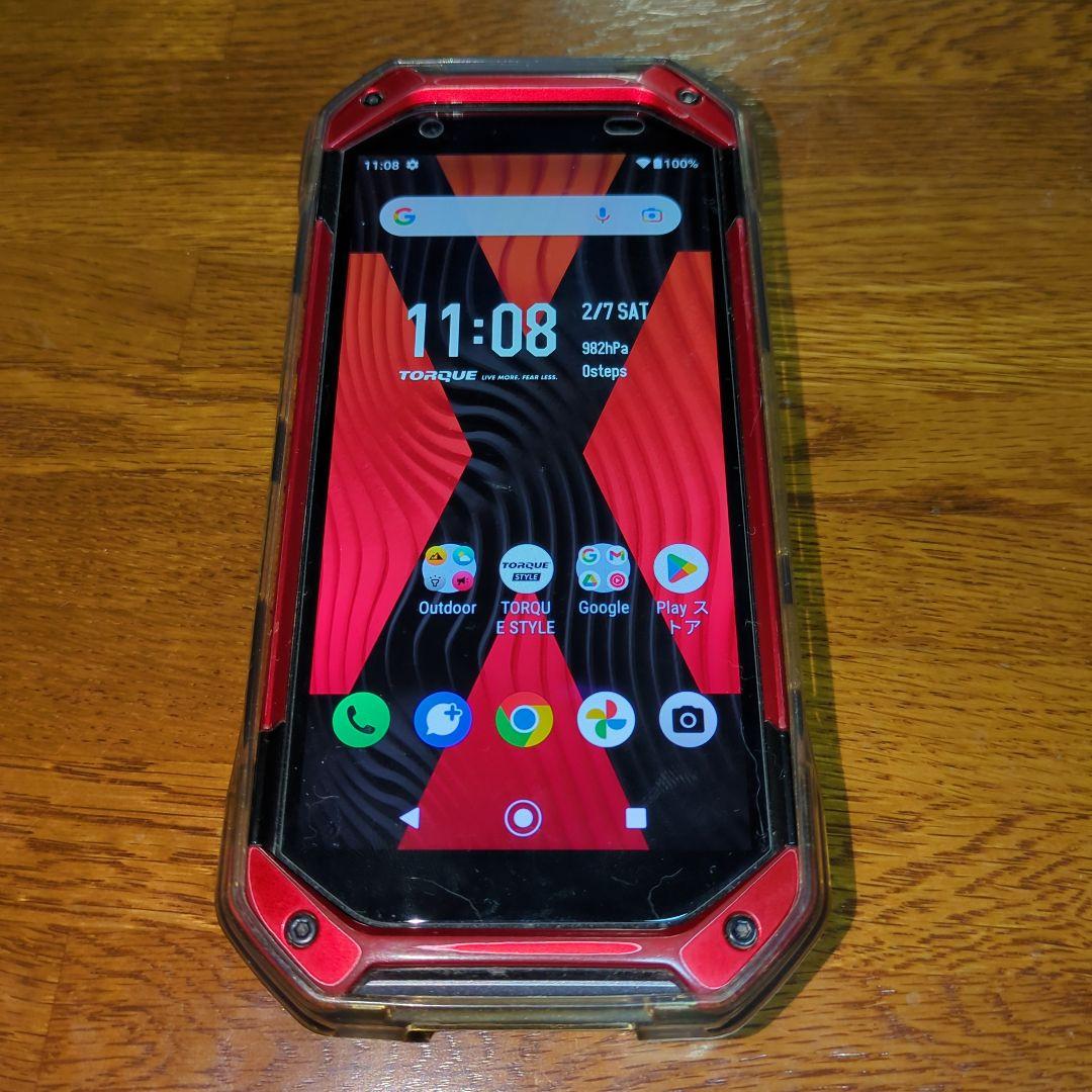 予備バッテリー付　SIMフリー TORQUE 5G 128GB 動作良好