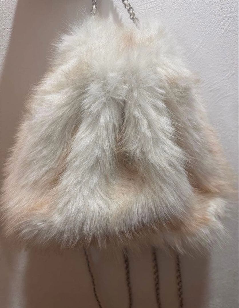 the barnnet ファードローストリングバックパック　アイボリー