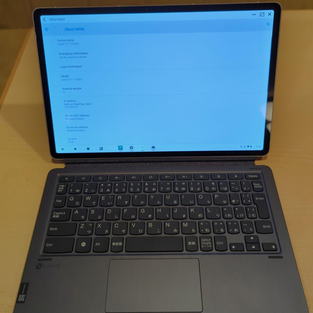 c*y様 LAVIE T11 11QHD1 キーボード付き 動作良好