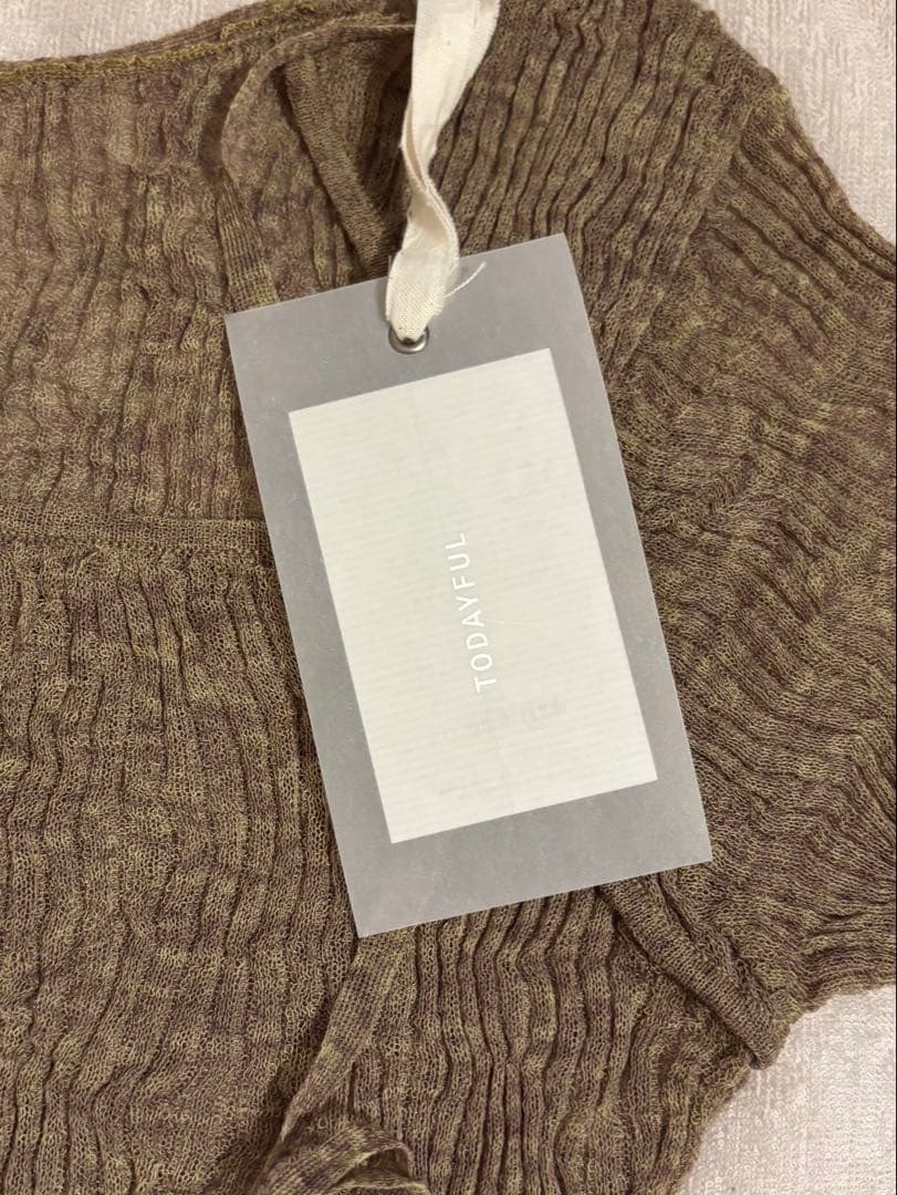 トップス life's todayful 2way Sheer Knittops