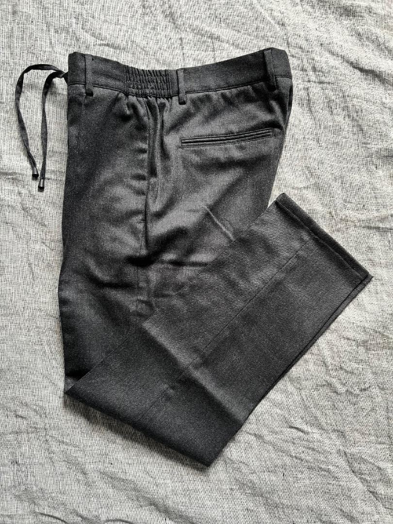 giabsarchivio MASACCIO 永久クリース ウールパンツ