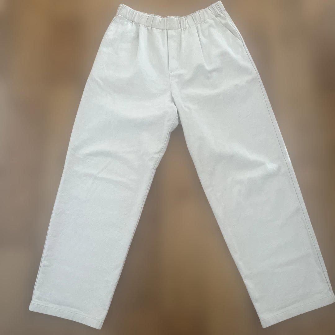 evam eva定番パンツ ウエストゴム