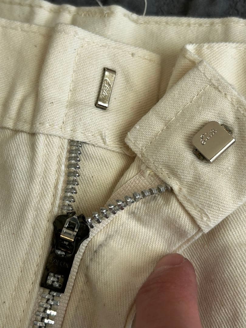 【古着】ディッキーズ ホワイトペインターパンツ チビタグ