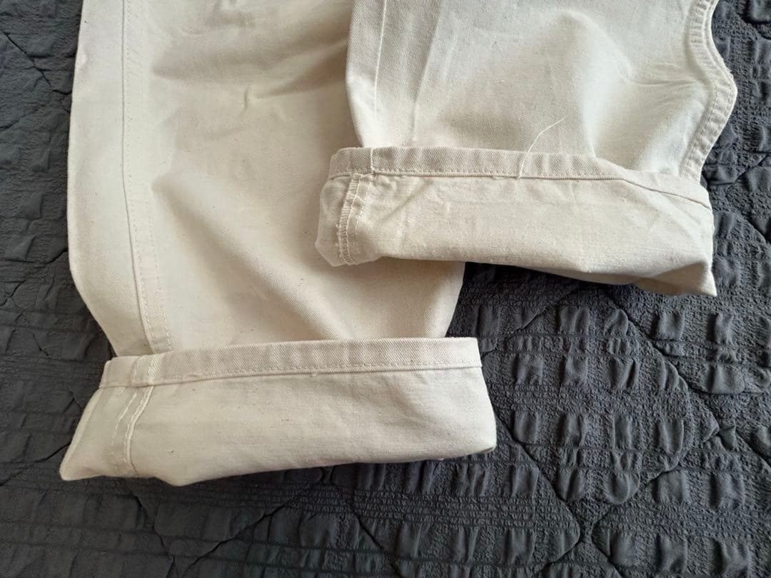 【古着】ディッキーズ ホワイトペインターパンツ チビタグ