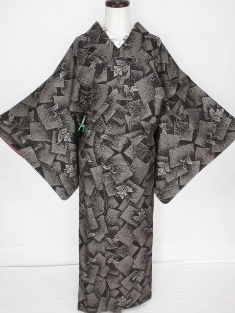 新古品！純泥染＊７マルキ＊本場奄美大島紬＊祝義満＊高級＊着物＊１６４ｃｍ＊裄６８