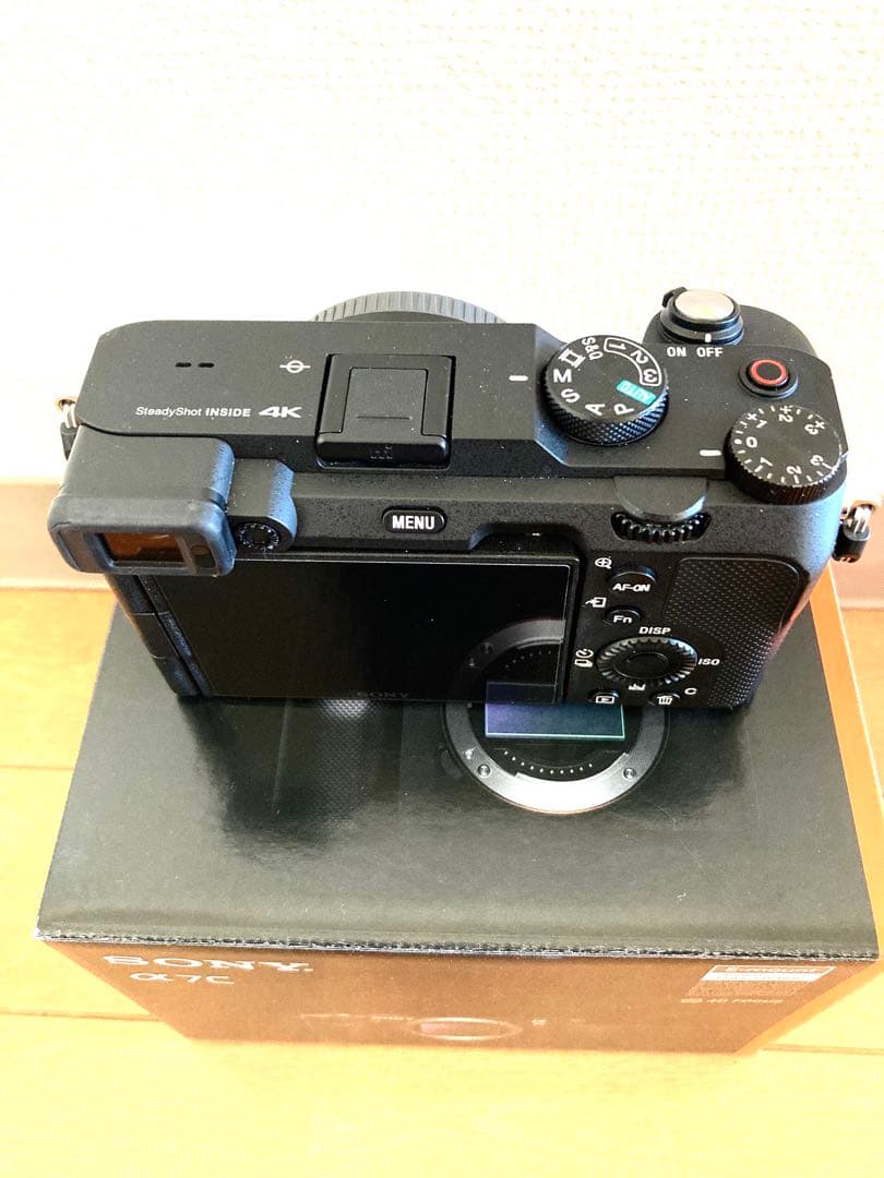 【美品】SONY α7C ミラーレス一眼　ソニーサービスステーション点検・清掃済