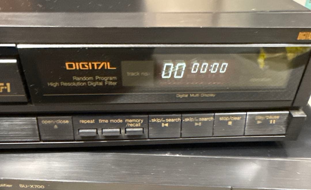 Technics X700コンポ3点セット(アンプ / CD / ダブルカセット