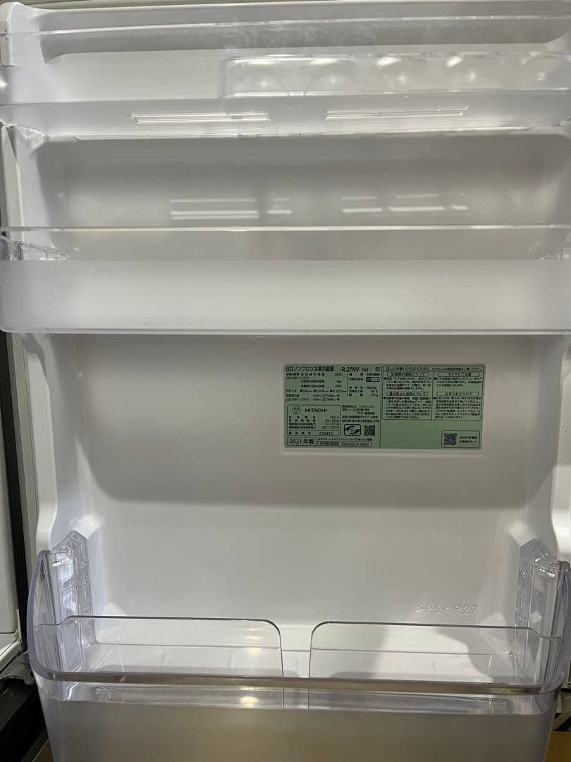✴︎専用✴︎プロフ必読様✴︎送料無料！美品☆ 日立　ノンフロン冷凍冷蔵庫　R-27NV