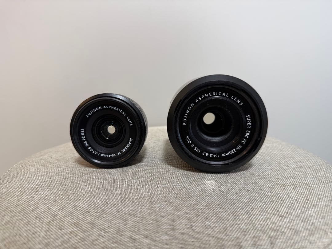 FUJIFILM X-T100 ミラーレスカメラ　ダブルレンズズームキット