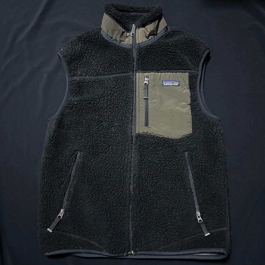 patagonia retro X VEST レトロXベスト　ブラック