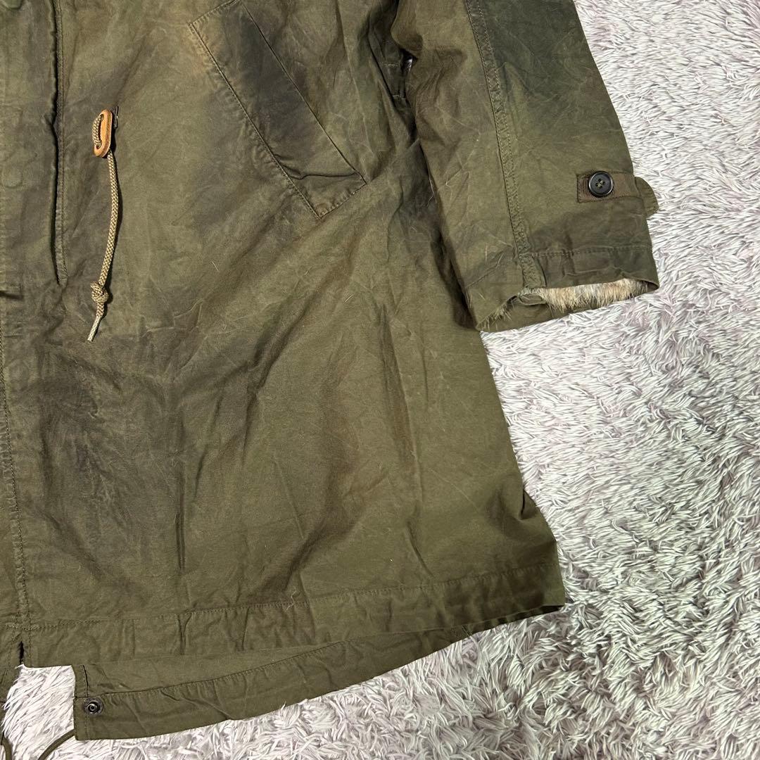 SAGE DE CRET サージュデクレ　モッズコート　ファー付き　着脱可能　M