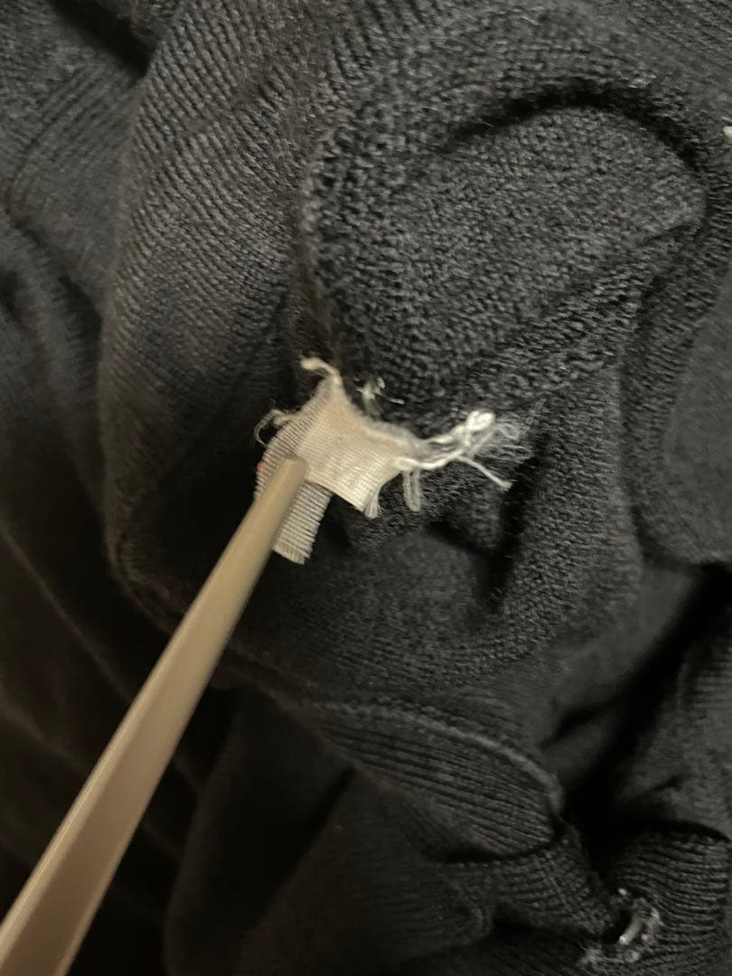 90s イタリア製 BARNEYS NEWYORK メリノウール ニットポロ M