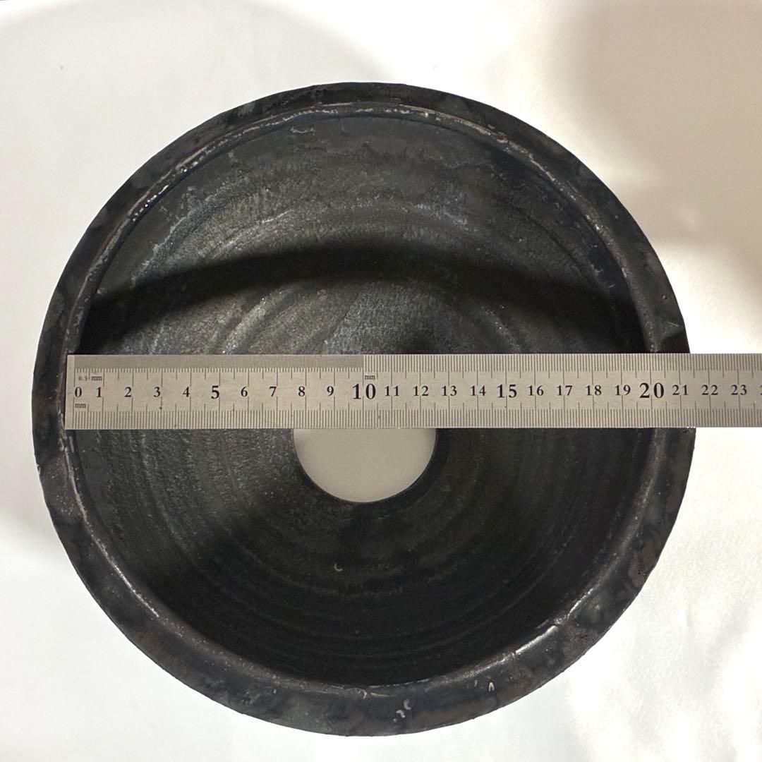 細川政己　Hosokawa Masami 大鉢 作家鉢 陶器鉢 potter