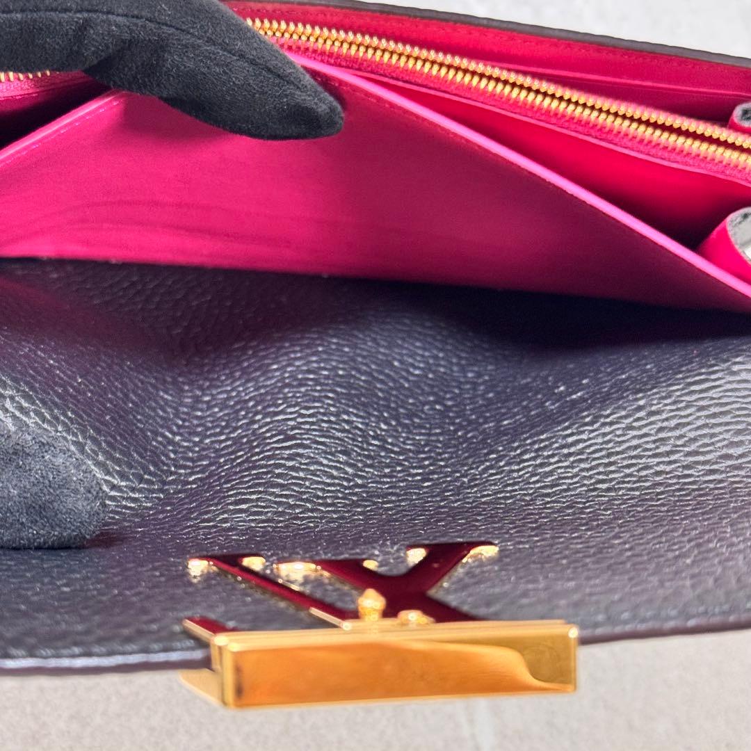 美品　ルイ・ヴィトントリヨンポルトフォイユカプシーヌ長財布　ブランド