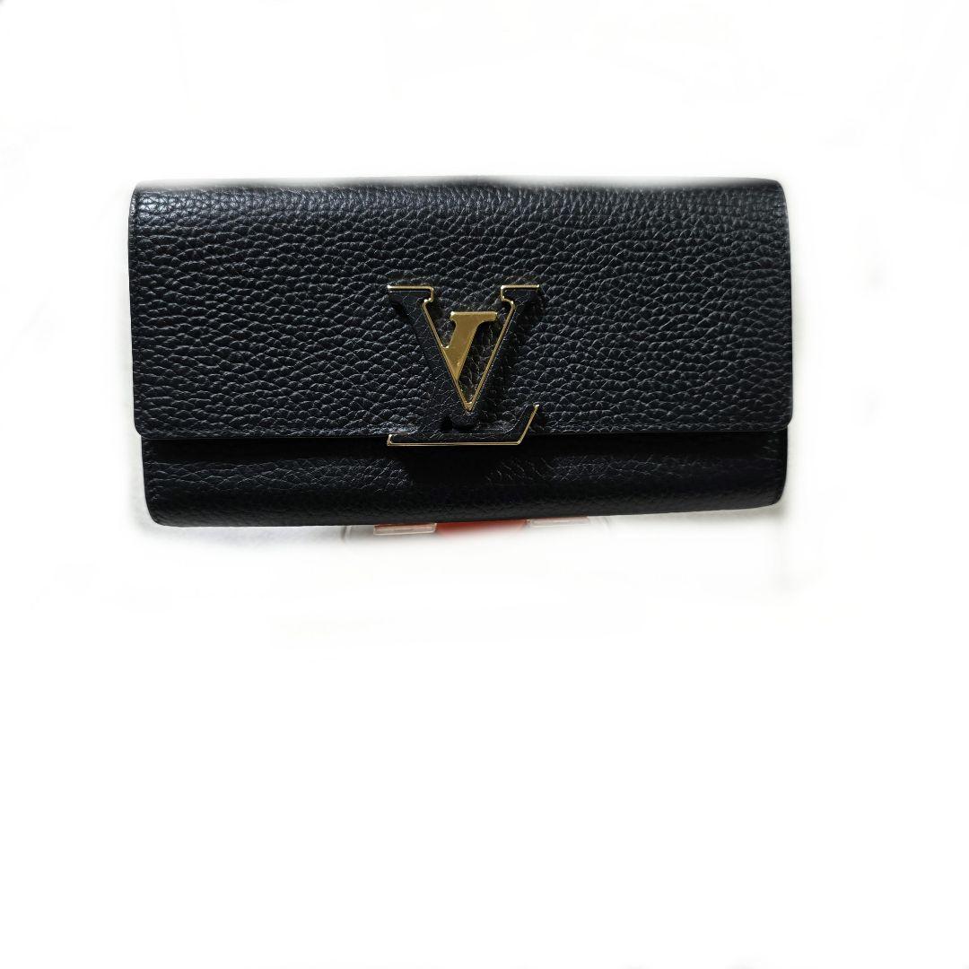 美品　ルイ・ヴィトントリヨンポルトフォイユカプシーヌ長財布　ブランド