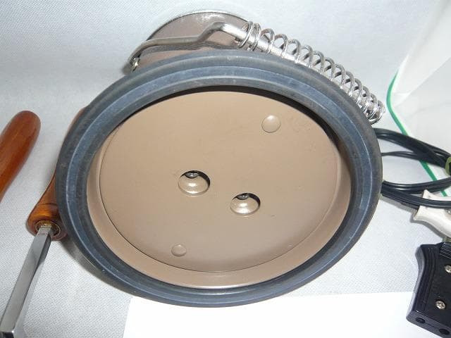 タキイ和裁電化鏝(すみれ和裁教室)　和裁こて　和裁コテ　鏝２本付