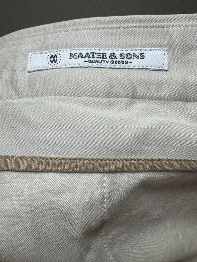 MAATEE＆SONS アメリカン トラウザー ローレンス ださGray 2
