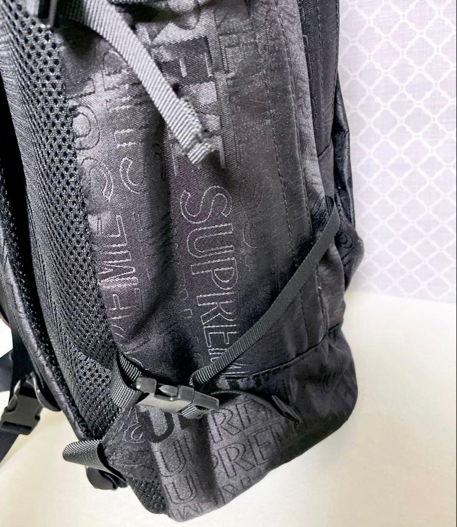 【新品✨️大人気】supreme シュプリーム バックパック リュック ブラック