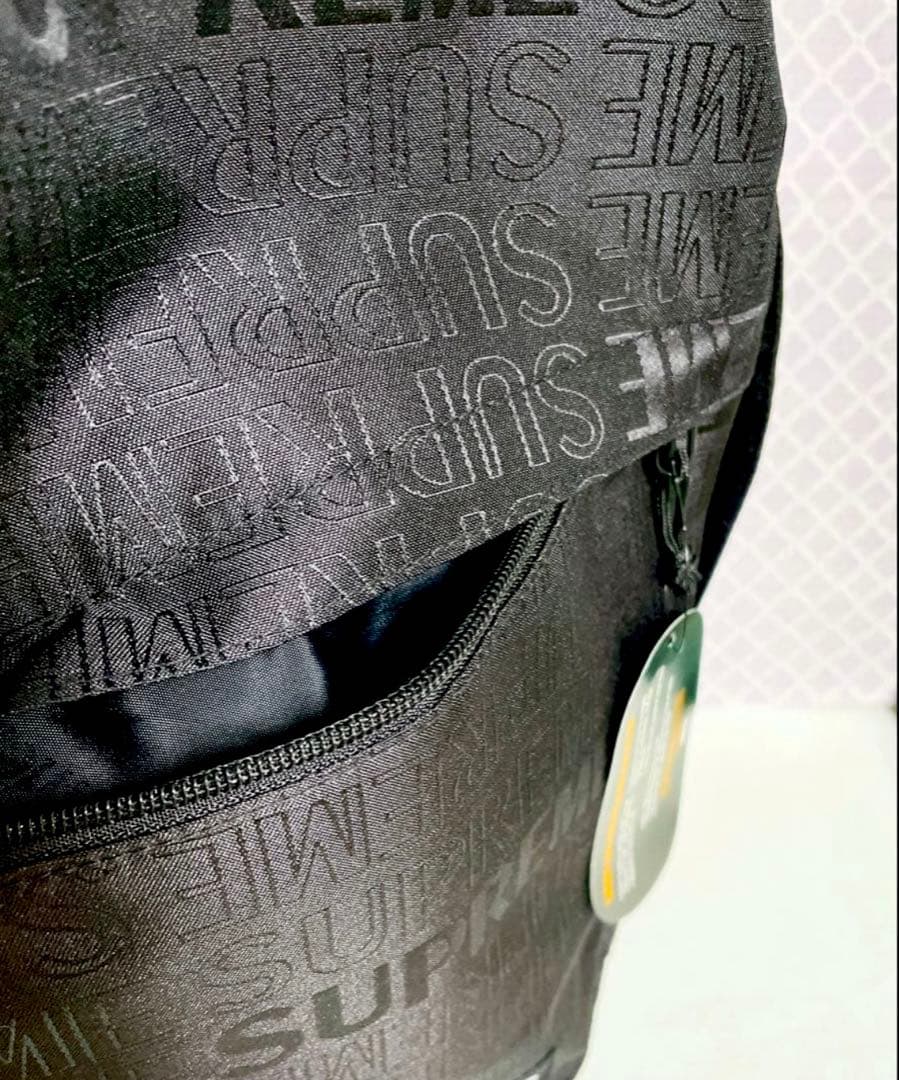 【新品✨️大人気】supreme シュプリーム バックパック リュック ブラック
