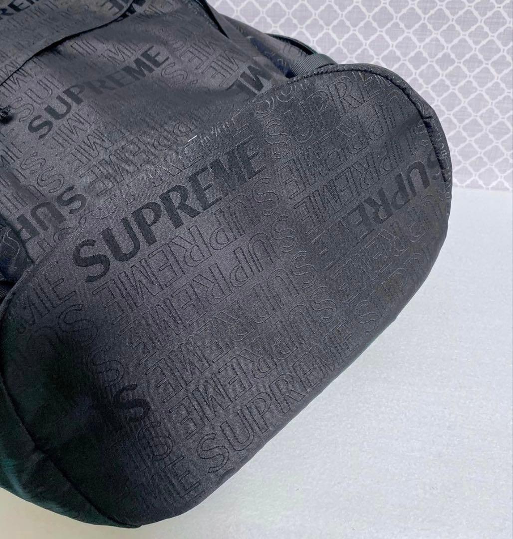 【新品✨️大人気】supreme シュプリーム バックパック リュック ブラック